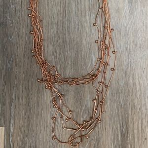 Rose Gold Layered Necklace